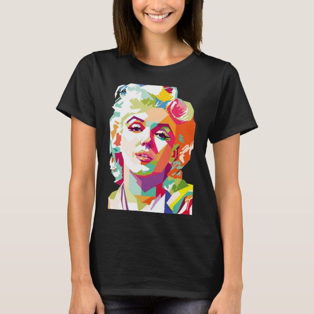 Monroe Pop Art Colorado T - Shirt (Vorderseite)
