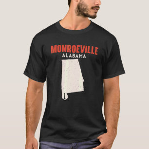 Monroeville Alabama USA Bundesstaat Amerika Reisen T-Shirt