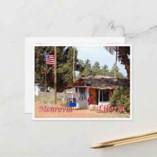 Monrovia - Liberia - Postkarte