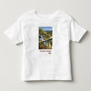 Monsal Tal, Zug und Viaduct British Rail Kleinkind T-shirt