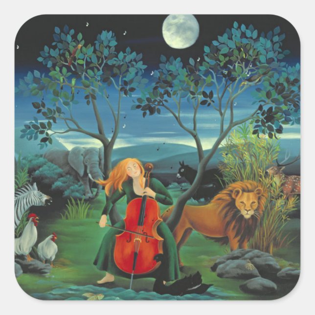 Monschine Sonata 2006 Quadratischer Aufkleber (Vorderseite)