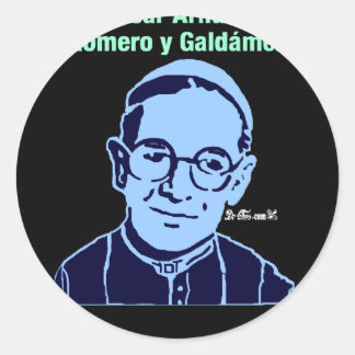 MONSEÑOR OSCAR ROMERO 18 ZOLLBARE PRODUKTE RUNDER AUFKLEBER