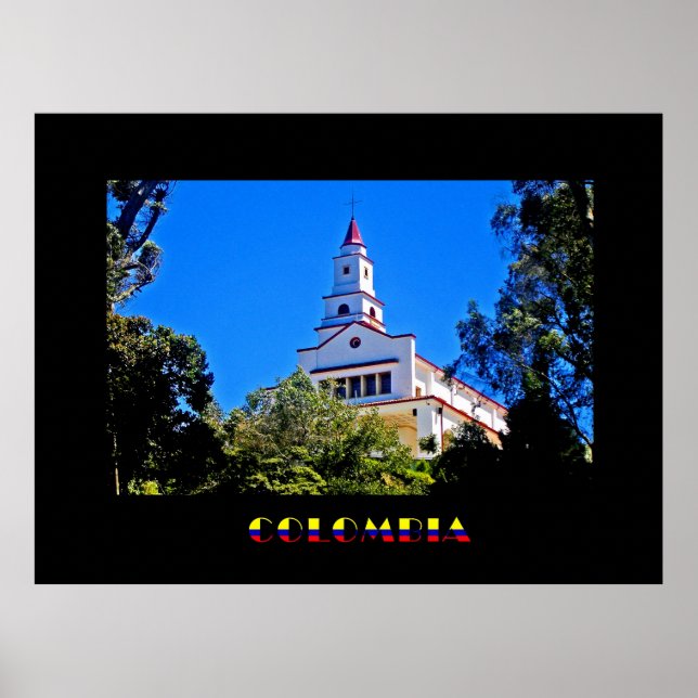 Monserrate Colombia Poster (Vorne)