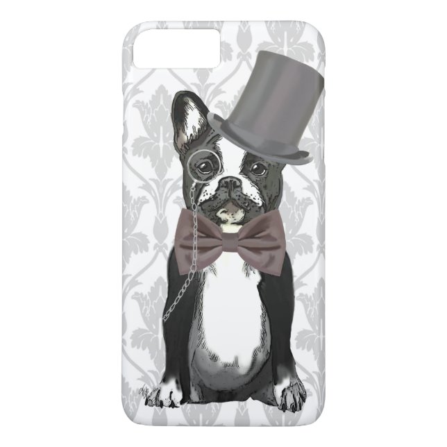 Monsieur Bulldog Case-Mate iPhone Hülle (Rückseite)