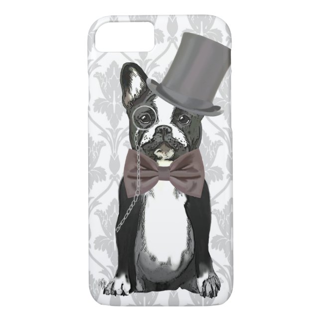 Monsieur Bulldog Case-Mate iPhone Hülle (Rückseite)