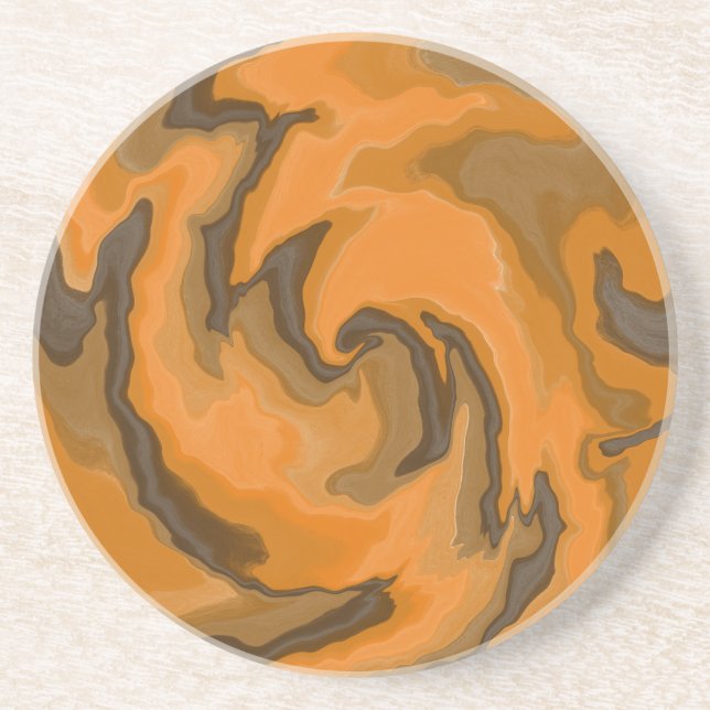 Monsieur Guru 2 Getränkeuntersetzer (Vorne)