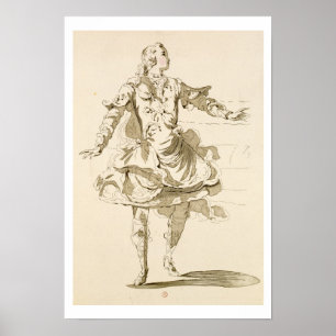 Monsieur Jeliotte als Pigmalion, in Pigmalion, ein Poster