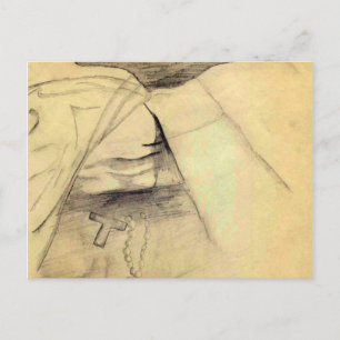 Monsignors Hände Postkarte