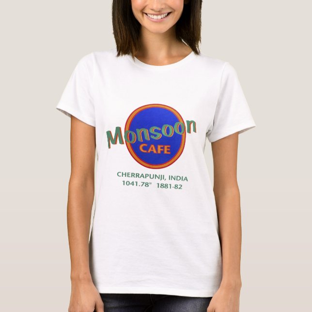 Monsoon Café T-Shirt (Vorderseite)