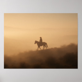 Monsoon Clouds Poster - Dramatic Desert Sky Print