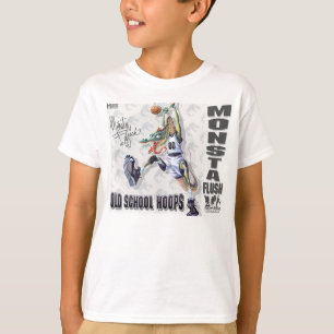 Monsta ebene Dinosaurier-Bänder T-Shirt