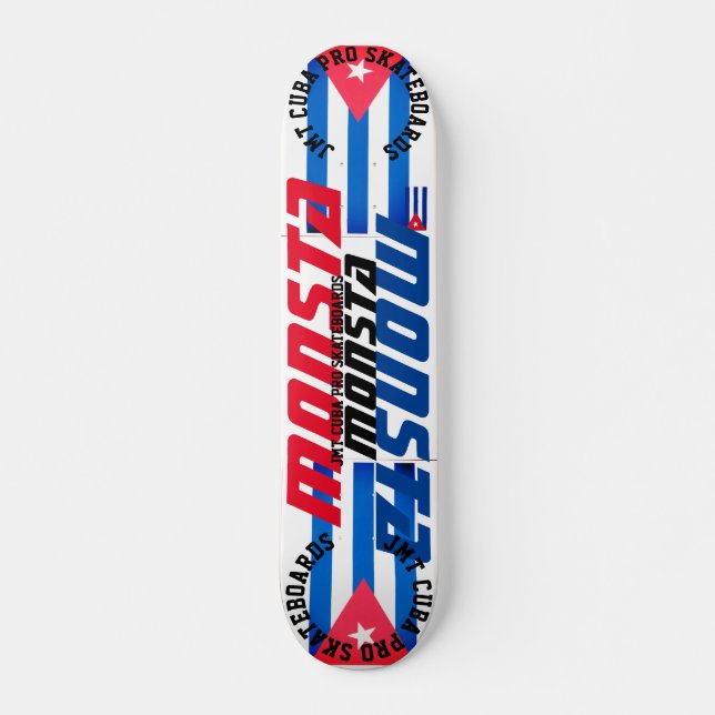 MONSTA ! JMT CUBA 7 3/4" Skateboard Deck (Vorne)