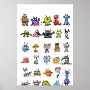 Monstars Poster 29 Cartoon