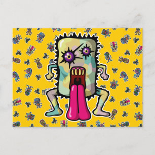 Monster6 Postkarte