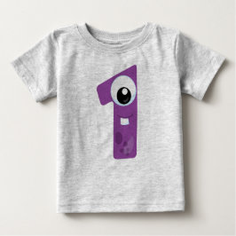 Monster 1 baby t-shirt