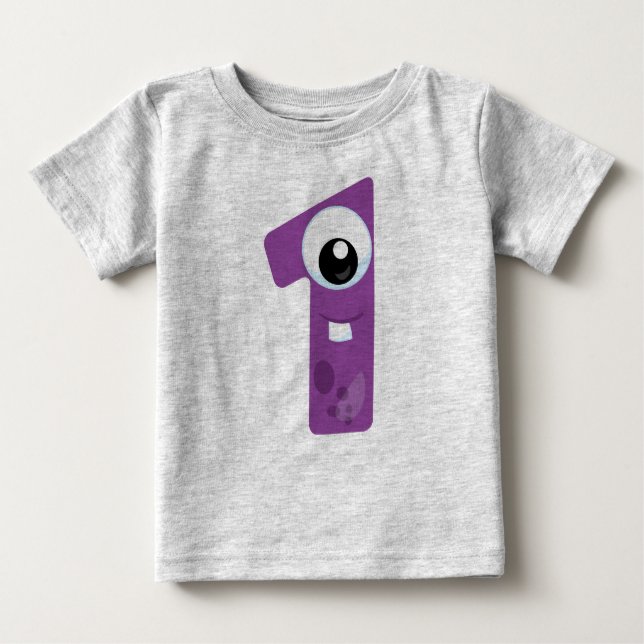 Monster 1 baby t-shirt (Vorderseite)