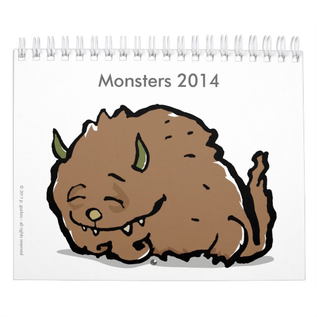 Monster 2014 (kundengerecht) kalender (Titelbild)
