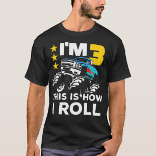 Monster 3. Geburtstagsgeschenk Große Mode schwule T-Shirt