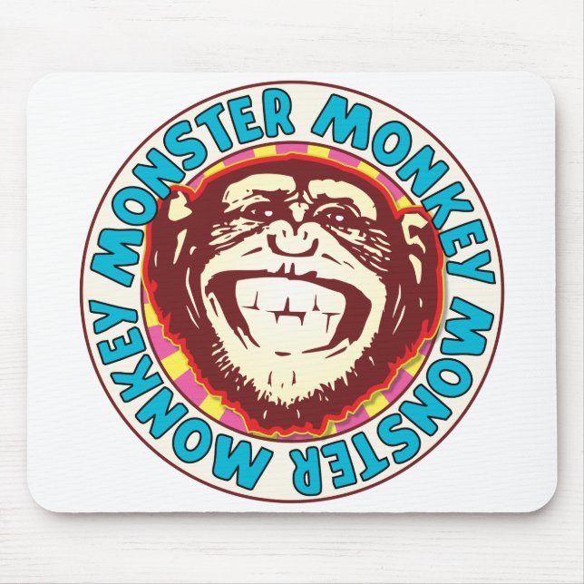 Monster-Affe Mousepad (Vorne)