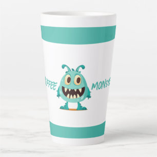 Monster/Alien/Cartoon/Blau Milchtasse