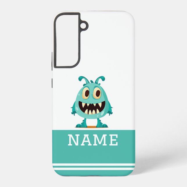 Monster/Alien/Cartoon Samsung Galaxy Hülle (Rückseite)
