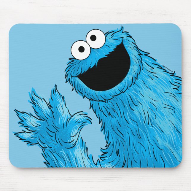 Monster am Ende dieser Geschichte | Cookie Mousepad (Vorne)
