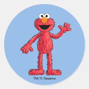 Monster am Ende dieser Geschichte   Cutie Elmo Runder Aufkleber