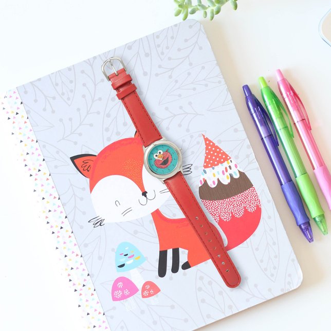 Monster am Ende dieser Geschichte | Elmo Armbanduhr (Watch on table)