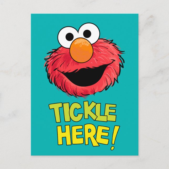 Monster am Ende dieser Geschichte | Elmo Postkarte (Vorderseite)