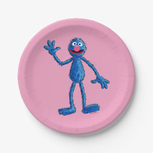 Monster am Ende dieser Geschichte Grover Pappteller