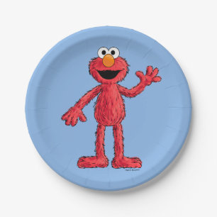 Monster am Ende dieser Geschichte   Süsse Elmo Pappteller