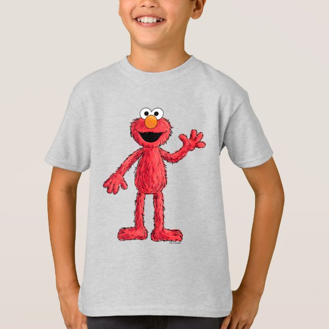 Monster am Ende dieser Geschichte | Süsse Elmo T-Shirt (Vorderseite)