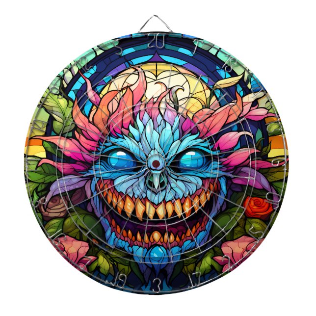 Monster Art Dartboard Dartscheibe (vorne)