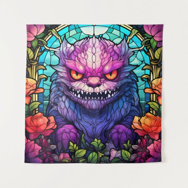 Monster Art Tapestes Wandteppich (Vorderseite)