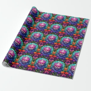 Monster Art Wrapping Paper Geschenkpapier