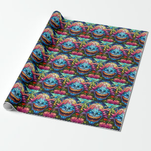 Monster Art Wrapping Paper Geschenkpapier