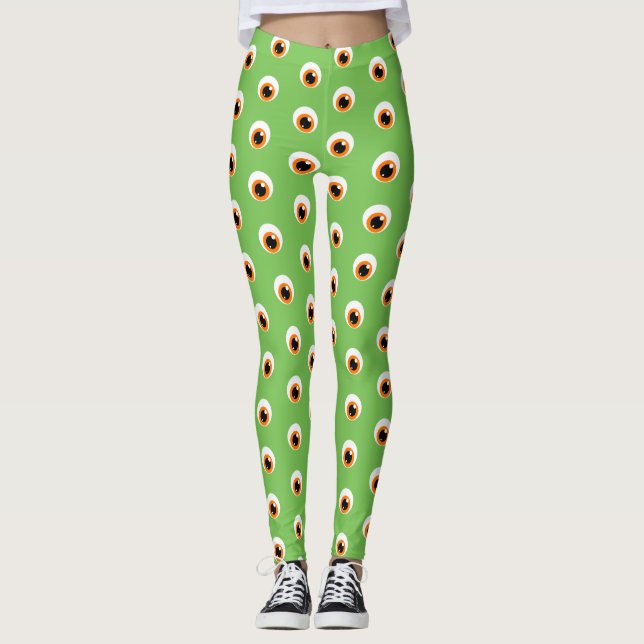 Monster-Augen-Leggings Leggings (Vorderseite)
