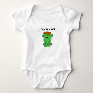 Monster-Baby-Overall Baby Strampler
