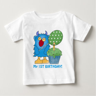 Monster Baby zum ersten Geburtstag T-shirt