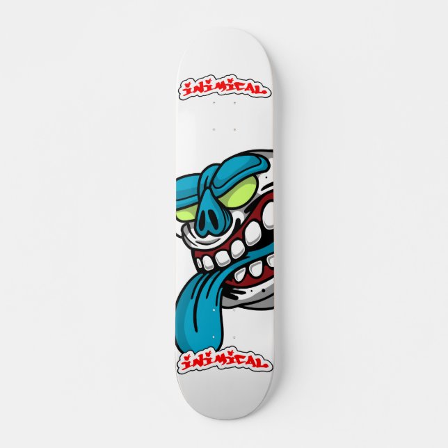 Monster-Ball Skateboard (Vorne)