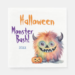 Monster Bash Halloween-Party Serviette