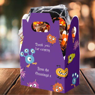 Monster-Bash-Kinder Halloween-Gefallen-Leckerei Geschenkschachtel