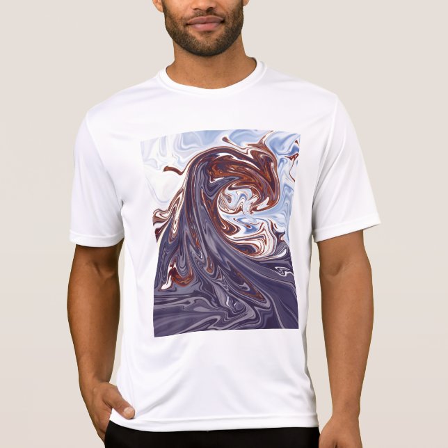 Monster | Beste abstrakte Malerei T-Shirt (Vorderseite)
