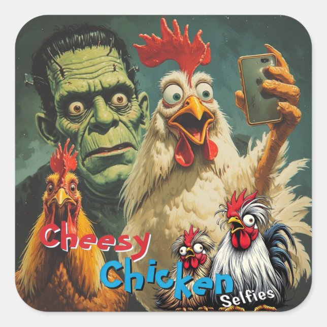 “Monster BFFs” Anna & Stan Sticker (Vorderseite)