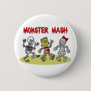 Monster-Breiknopf Button