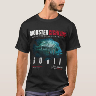Monster Buntbarsche Dovii Raubfische  T-Shirt