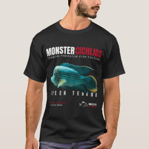Monster-Buntbarsche Green Terror Raubfische  T-Shirt