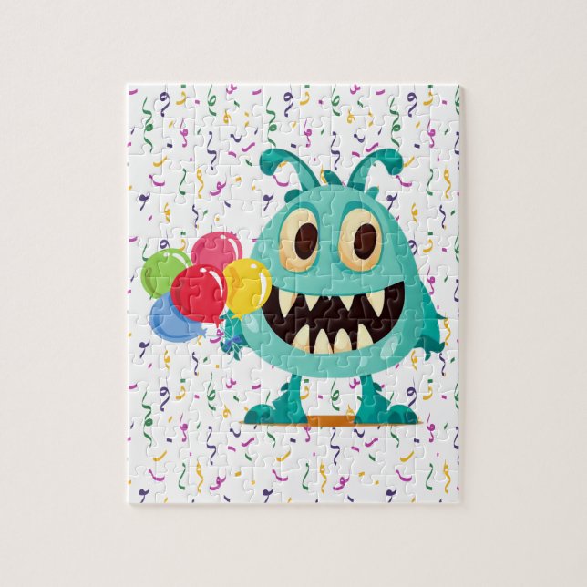 Monster/Cartoon/Ausländer Puzzle (Vertikal)