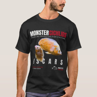 Monster Cichliden Oscar Fisch Raubfisch Aquarium T-Shirt