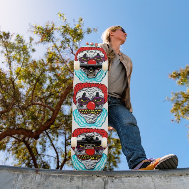 MONSTER CLOWN Skateboard (Außenbereich 1)